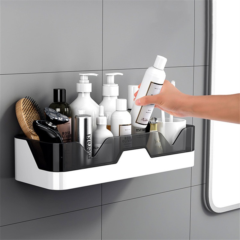 Premium Quality Bathroom Shelf Adhesive Storage Rack Premium Quality Bathroom Shelf Adhesive Storage Rack - Image 1
