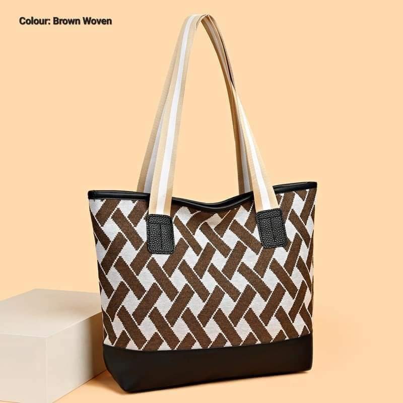 Rabbit Canvas Tote Handbag (3) Rabbit Canvas Tote Handbag - Image 1