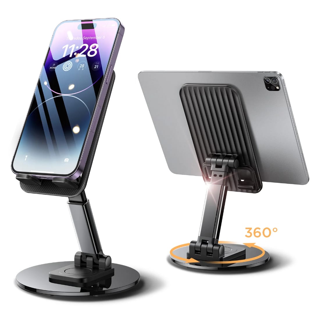 Folding Rotatable Lifting Desktop Phone Holder Folding Rotatable Lifting Desktop Phone Holder - Image 1