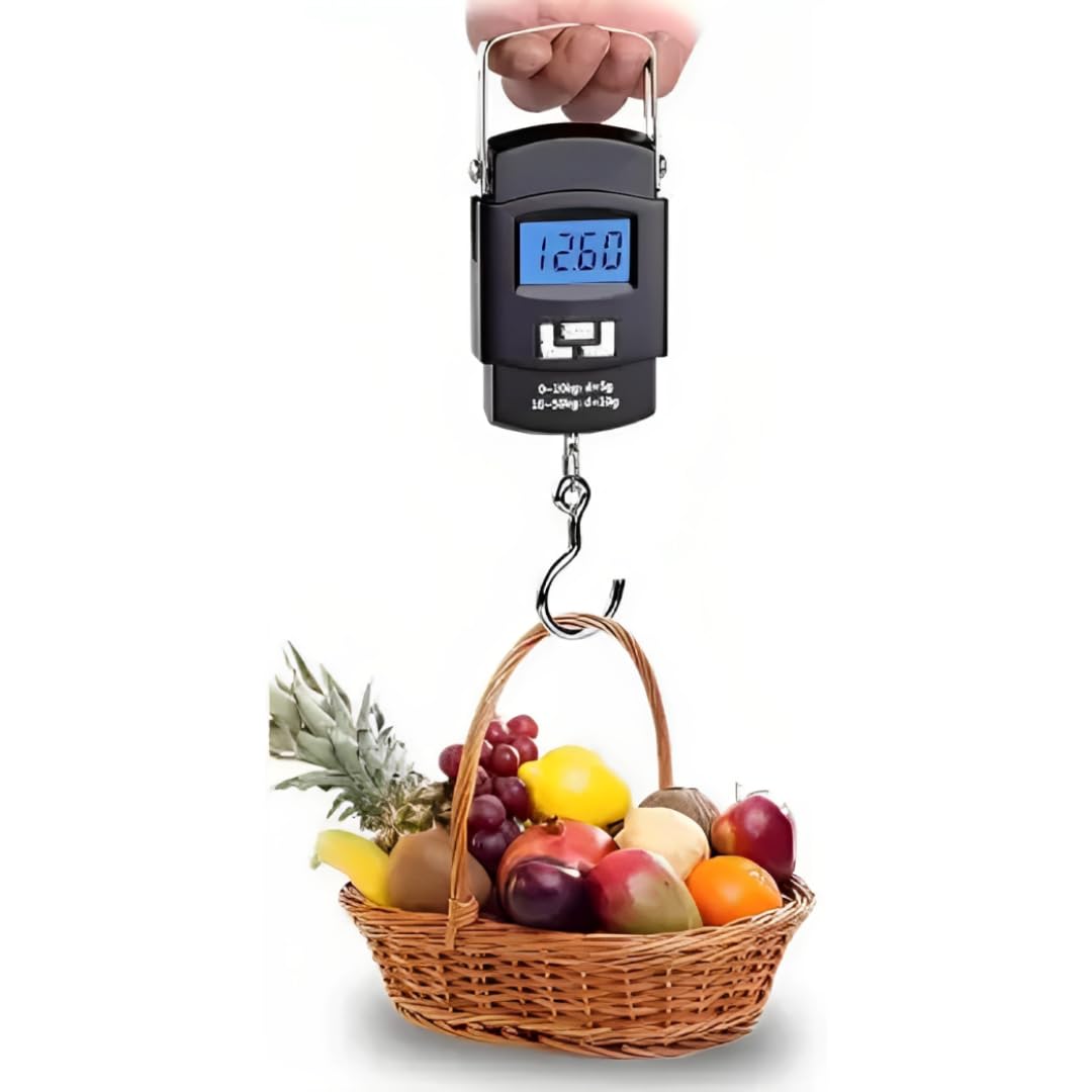 Version 1.0.0 Portable Digital Hanging Weight Scale - Image 1