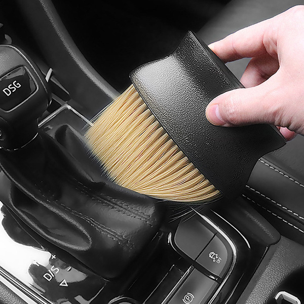 Soft-Bristle Car Air Conditioner Cleaning Brush